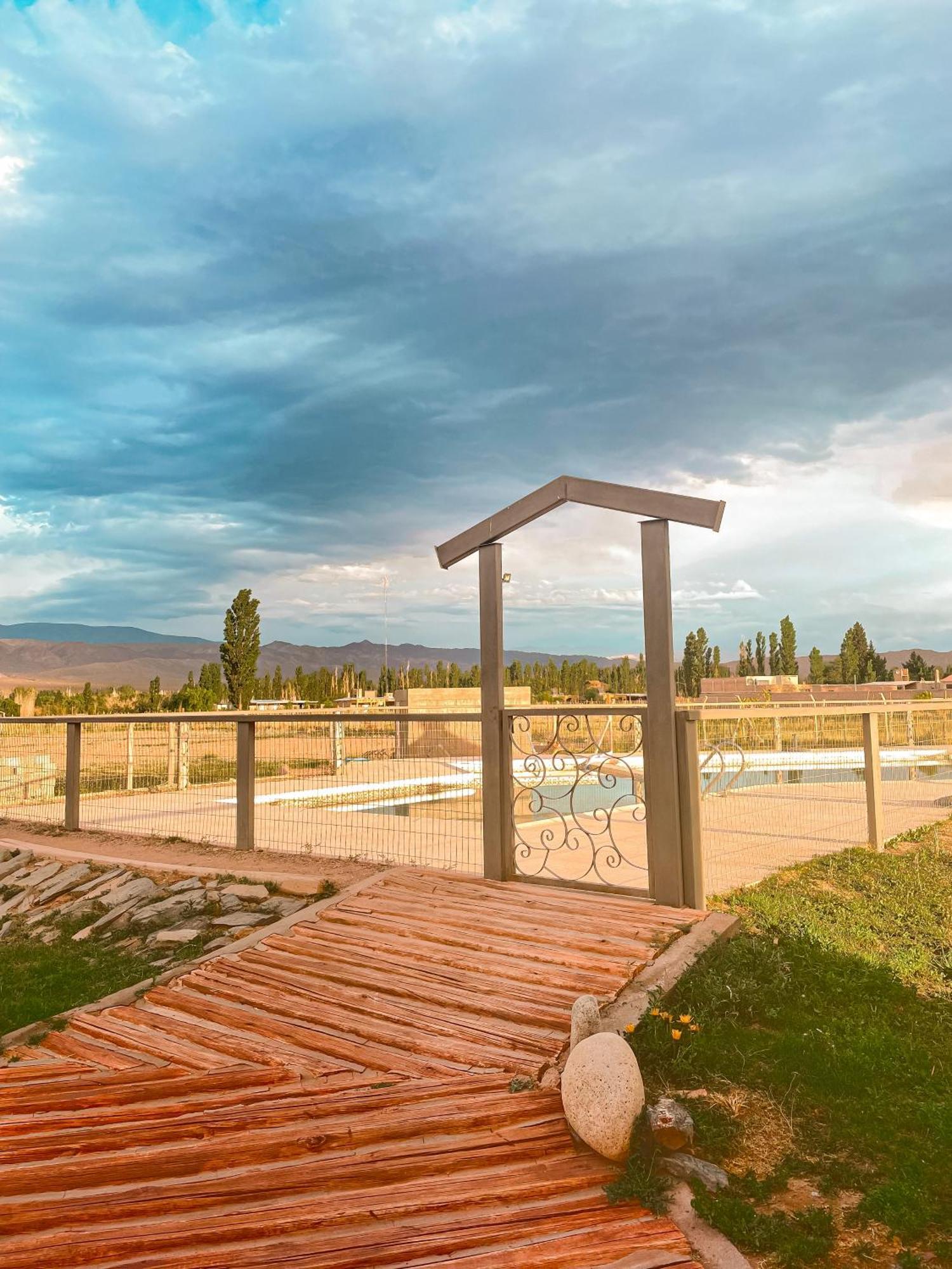 Posada Villa Pituil Barreal Esterno foto