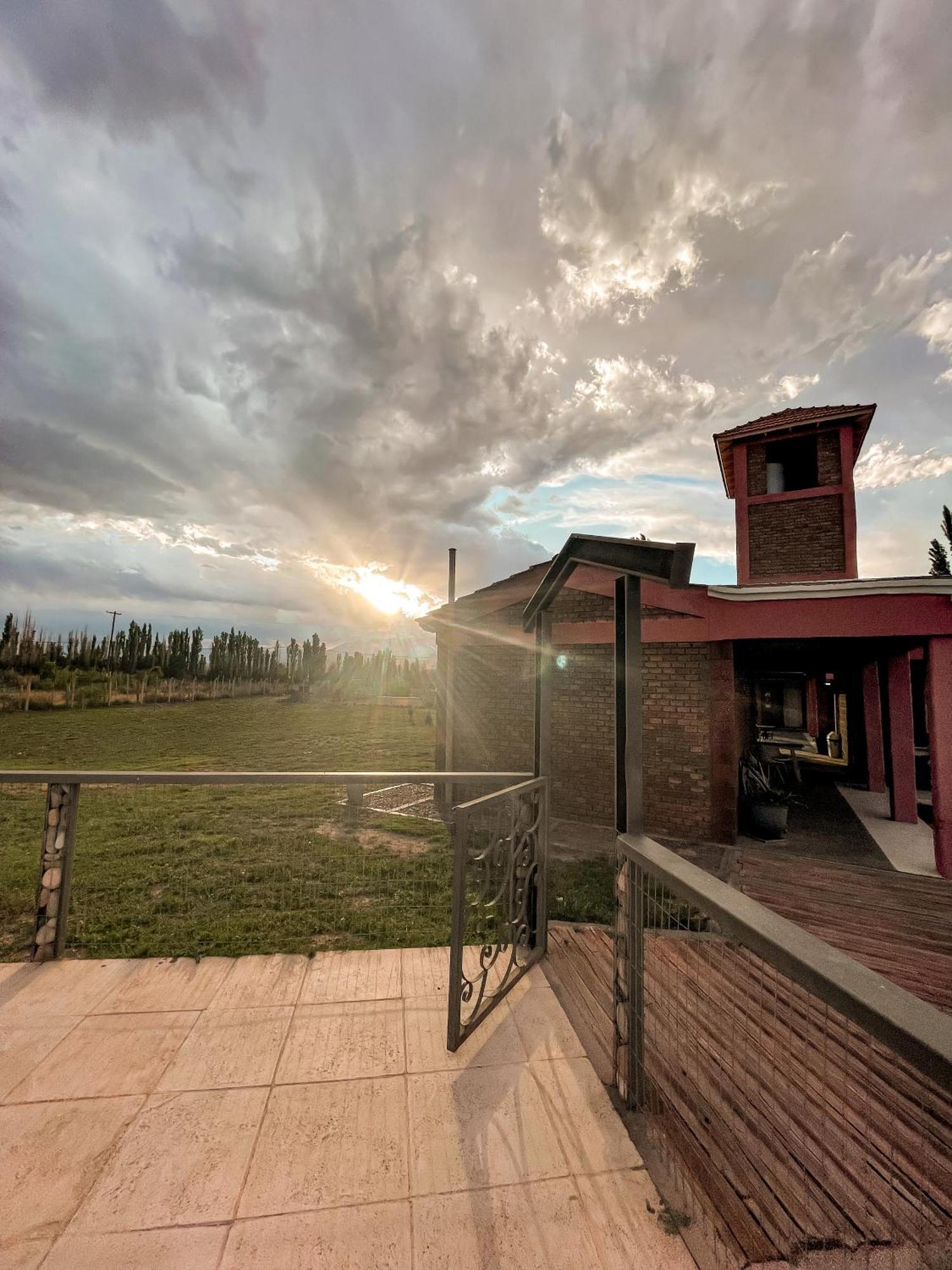 Posada Villa Pituil Barreal Esterno foto
