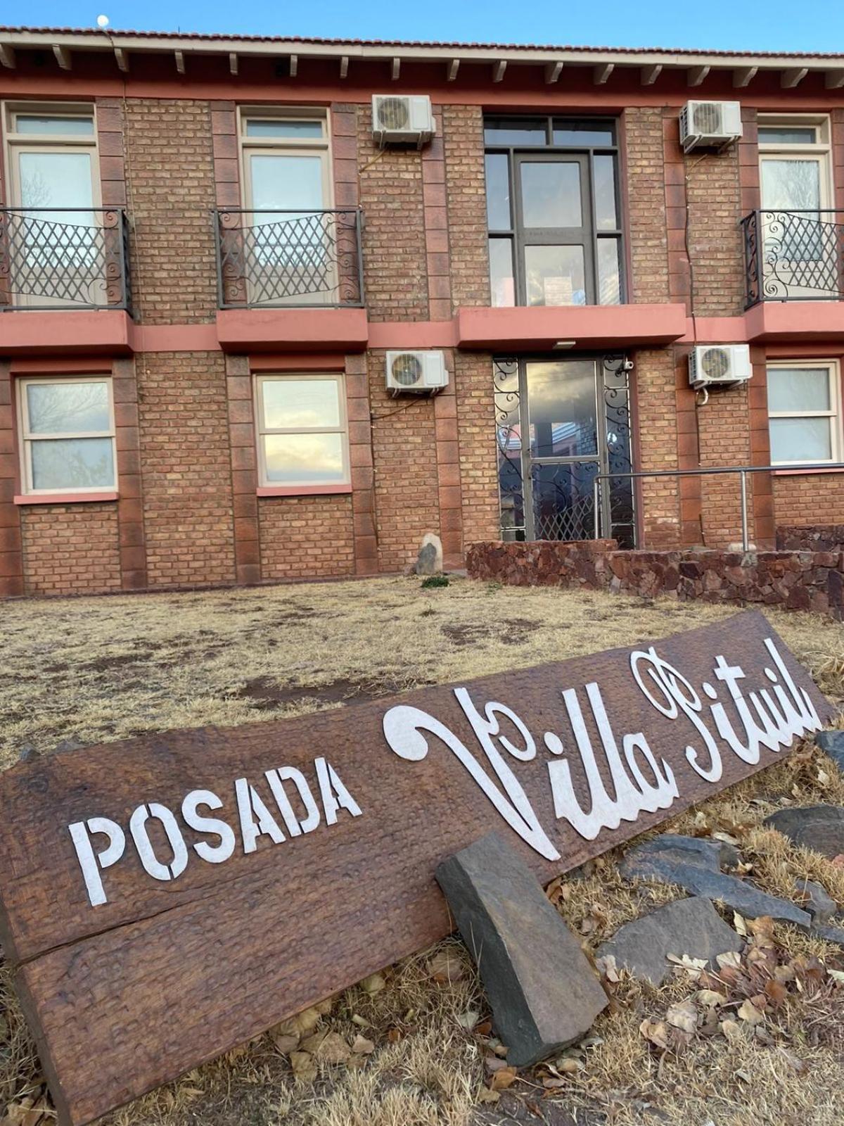 Posada Villa Pituil Barreal Esterno foto