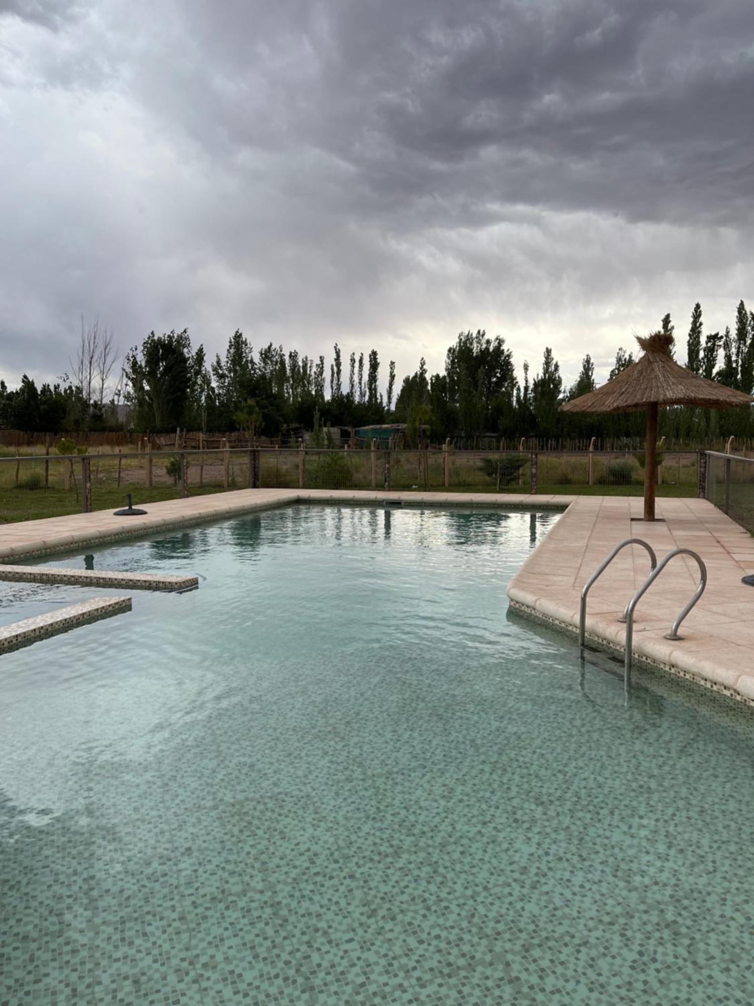 Posada Villa Pituil Barreal Esterno foto