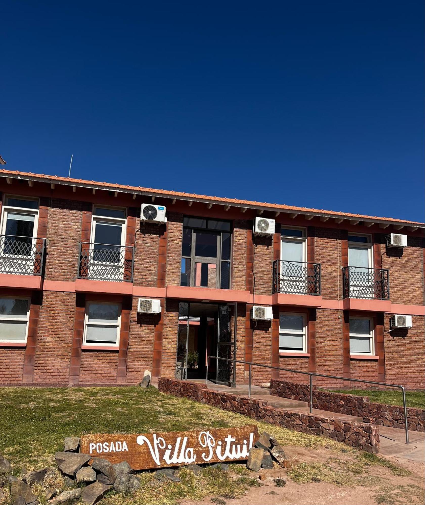 Posada Villa Pituil Barreal Esterno foto